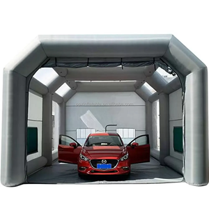 Cabine de Peinture <span class=keywords><strong>Gonflable</strong></span> Mobile, Grande Tente de Pulvérisation <span class=keywords><strong>Gonflable</strong></span> pour Peinture Automobile - Product Image 1