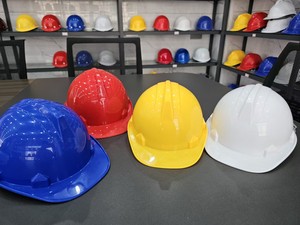 خوذة أمان مخصصة للرجال من HBC مع واقي شمس بلاستيكي، قبعة هندسية للأطفال والطلاب ونشاطات رياض الأطفال - Product Image 3