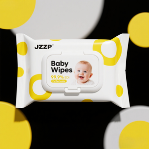 Lenços Umedecidos para Bebês Limpeza Suave Material Natural de Água Bamboo/Viscose/Poliéster 10x15cm para Cuidados com Bebês - Product Image 3