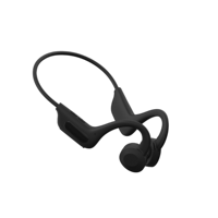 Earhook Baterai Ultra Tahan Lama 8 jam+ PC+ABS Stereo Panggilan Nirkabel Headphone Konduksi Tulang Headset Open Ear