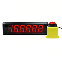 Temporizador Digital Ganxin LED de 2.3 Pulgadas y 6 Dígitos, Reloj Digital con Función de Parada de 10 Segundos para Juegos de Fiesta, Actividades Familiares y de Equipo