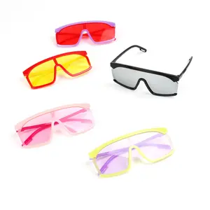Çocuk güneş gözlüğü spor gözlükler paten bisiklet gözlük çocuklar için UV400 erkek kız moda bisiklet gözlük serin (MG049)