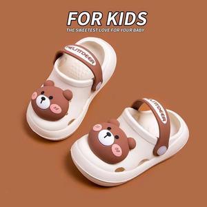 Pantoufles de dessin animé pour enfants antidérapantes été garçons intérieur extérieur semelles souples chaussures de plage antidérapantes pantoufles - Product Image 4