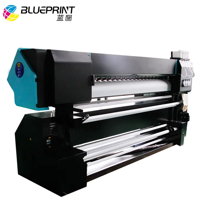 Factory Direct Sale 1.8m impresora de sublimation para textil druck drucker maschine mit 4720 dx5 druckkopf
