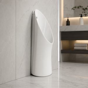 Orinatoio in Ceramica con Sensore Automatico e Scarico a Gravità, Design Moderno, per Uso in Ospedali e Hotel - Product Image 2
