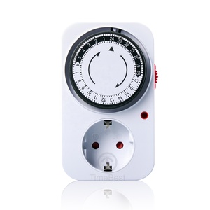 Minuteur de <span class=keywords><strong>prise</strong></span> électrique cyclique 230V 16A (24 ou 48 heures) pour l'UE - Vente chaude - Product Image 1