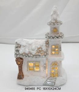 Decoración de casa iluminada, decoración de cerámica para Navidad, Otoño, casa - Product Image 6