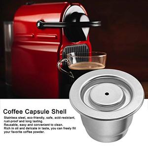<span class=keywords><strong>Capsules</strong></span> de café réutilisables en acier inoxydable ICafilas pour filtres à café compatibles avec un design minimaliste - Product Image 6