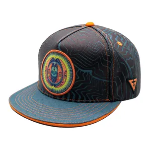 Hoge kwaliteit fashion custom snapback cap met patch