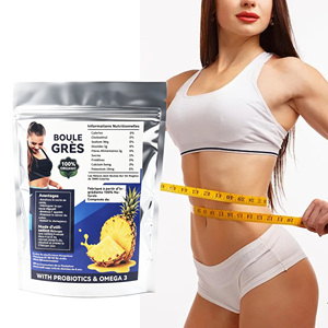 Poudre Minceur Bio : Soutien à la Taille Affinée avec Probiotiques, Oméga 3, Faible en Calories, Zéro Cholestérol, Riche en Fibres Alimentaires - Product Image 1