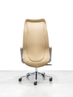 Chaise de bureau confortable, chaise de bureau ergonomique en cuir