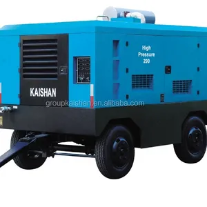 kaishan factory Screw air compressor LGCY-18-17 Mobile compressor Hot Selling Portable rotary diesel screw air compressor