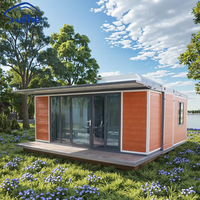 Maison préfabriquée en conteneur extensible de 40 pieds, maison en conteneur pliable, mini-maisons préfabriquées, maison modulaire