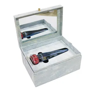 मिरर स्किन केयर कॉस्मेटिक्स पैकेजिंग बॉक्स मसाज क्लींजर इलेक्ट्रिक टूथब्रश ब्यूटी इंस्ट्रूमेंट गिफ्ट बॉक्स के साथ कस्टम क्लैमशेल