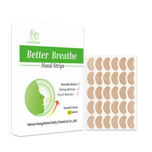 Muestra gratis herbal respirar tira <span class=keywords><strong>nasal</strong></span> derecha servicio OEM dormir bien tiras nasales airplus tiras nasales calmantes para dormir mejor - Product Image 1