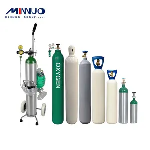 Bouteille de gaz médicaux d'oxygène - 5L, 10L, 15L, 20L, 40L, 50L
