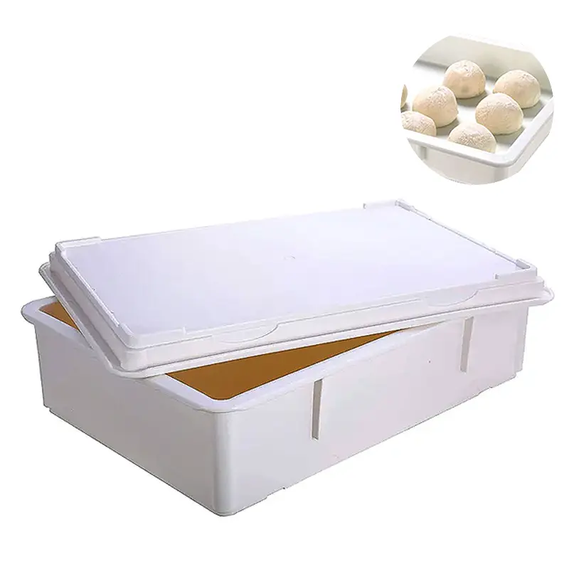 Produce Saver Containers for Refrigerator Pizza Dough Proofing Box Vegetable Storage Containers for Refrigerator Pizza Dough Box
