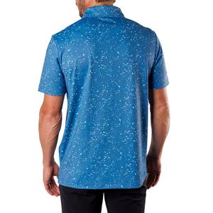 Polo de Golf de Manga Corta sin Cuello, Color Sólido, de Secado Rápido, Estilo Japonés, para Verano, en Poliéster y Spandex con Elasticidad en 4 Direcciones, Venta al Por Mayor - Product Image 6