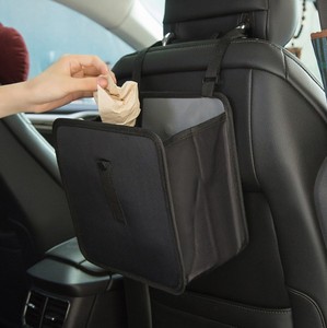 Multipurpose Waterproof Car Trash Can For Camping Leak-Proof Trash Travel Can Organizer Car Garbage Basket Trash Bin for Car