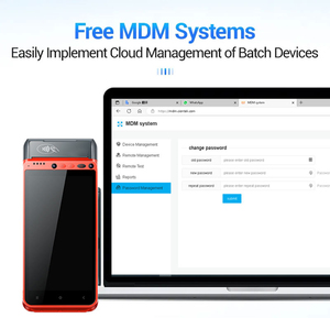 Android 11 4 gam <span class=keywords><strong>Wifi</strong></span> <span class=keywords><strong>NFC</strong></span> 5.5 inch thanh toán di động thiết bị đầu cuối Pos với <span class=keywords><strong>NFC</strong></span> + MSR + chip Đầu đọc thẻ Máy in nhiệt trong kho Z100 - Product Image 5
