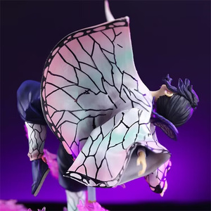 Figura de Anime Demon Slaye de 20CM, Kochou <span class=keywords><strong>Shinobu</strong></span> <span class=keywords><strong>Kimetsu</strong></span> No Yaiba, figura de acción, muñeca de juguete - Product Image 5