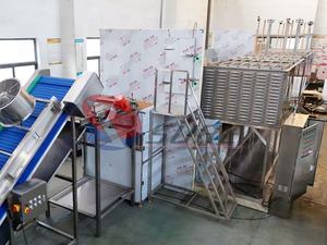 Congelatore a letto fluido multifunzionale <span class=keywords><strong>per</strong></span> carne a cubetti, verdure, frutta, <span class=keywords><strong>pasta</strong></span> - Linea di congelamento IQF - Product Image 6