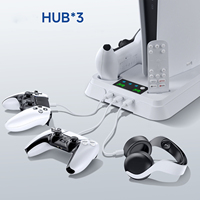 Station de refroidissement verticale pour console de jeu personnalisée, édition numérique avec lecteur de disque, pour PS5 Pro Slim avec station de charge