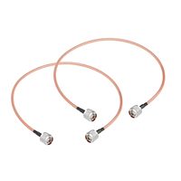 Câble coaxial personnalisé RG142 SMA mâle vers SMA mâle Extension d'antenne à très faible perte de 50 ohms pour équipement réseau 3G/4G/5G/LTE
