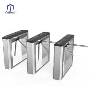 Tourniquet vertical à trépied pour contrôle d'accès, vitesse de passage de 30 personnes/min, IP56, pour métro/bureau/transports publics, portail piétonnier - Product Image 5