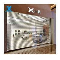 Porte de garage automatique en acier, rangement commercial, extérieur/intérieur, anti-effraction, porte à enroulement pour supermarché et appartement