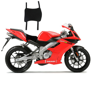 เบาะรองนั่งมอเตอร์ไซค์แบบสากล ตาข่ายรังผึ้ง สีดำ ไนลอน ด้านหลัง ระบายอากาศได้ดี ป้องกันความร้อน อัพเกรดเพิ่มประสิทธิภาพ - Product Image 2