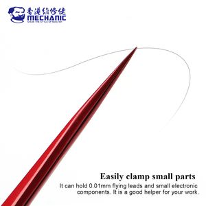 MECHANIC King Series Pince à épiler ultra fine en acier inoxydable haute ténacité non magnétique Téléphone SMD PCB BGA Réparation de carte mère - Product Image 3