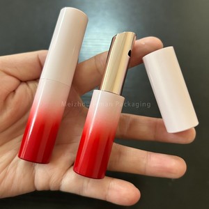 ISMAN Tubetto Vuoto per Rossetto Rotondo da 11,1 mm, Sottile, Magnetico, Gradiente Rosso, 3,8g, Contenitore per Cosmetici di Alta Qualità, Vendita all'Ingrosso - Product Image 2