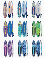 Planche de SUP gonflable multi-usages en Drop Stitch 3,5 m en EVA et PVC, écologique et portable pour le surf, la pêche, le kayak et les activités nautiques en extérieur