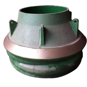 MANTLE GP200 GP300 <span class=keywords><strong>GP500</strong></span> Broyeur à cône en acier à haute résistance à l'usure Pièces de rechange Manteau Bowl Liner Marble Quarry Cast - Product Image 2
