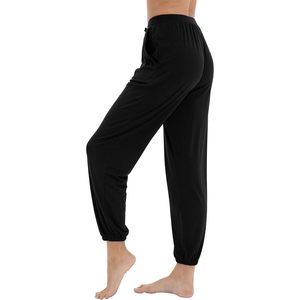 Pantalon de pyjama en viscose de bambou doux pour femme, idéal pour la détente, le yoga et comme pantalon de survêtement rafraîchissant, tailles S à 4X - Product Image 2