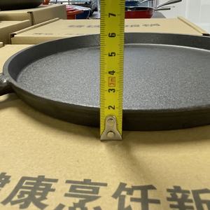 Success Sartén de hierro fundido con mango de madera Sartén sin recubrimiento Sartén antiadherente - Product Image 4