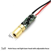 Module laser stylo 405 nm à lumière rouge-bleu-violet, type spot, focalisation réglable, 10 mW, haute qualité, électronique de marque tierce