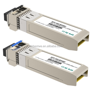ตัวเชื่อมต่อไฟเบอร์ LC แบบ SFP+ 10G SM แบบกำหนดเองได้ ระยะ 40 กม. โมดูลออปติคอล SFP+ 10G - Product Image 2