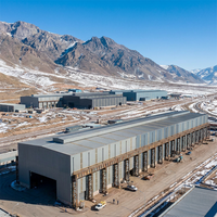 Conception de structures préfabriquées, bâtiments industriels en acier préfabriqués à deux étages