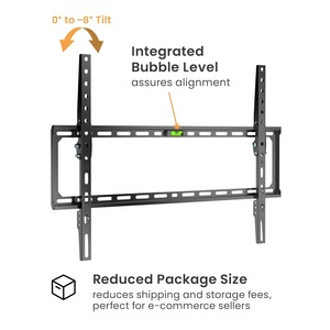 Soporte <span class=keywords><strong>de</strong></span> Pared para TV LUMI Super Economy, para <span class=keywords><strong>Televisores</strong></span> <span class=keywords><strong>de</strong></span> Pantalla Plana <span class=keywords><strong>de</strong></span> hasta 86 <span class=keywords><strong>Pulgadas</strong></span>, Diseño Delgado e Inclinable |   KL37-46T - Product Image 3