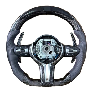 Volante in Fibra di Carbonio con LED per <span class=keywords><strong>BMW</strong></span> F05 F07 <span class=keywords><strong>F30</strong></span> F10 F12 F15 F36 <span class=keywords><strong>F20</strong></span> F22 F25 F32 F35 F36 M3 M5 M6 E70 E90 E91 Disponibile - Product Image 3