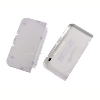 Coques supérieure et inférieure pour console de jeu, côtés A+E, accessoires, couvercle de batterie, matériau ABS pour NEW 3DSXL/LL, filaire, noir