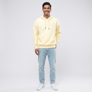 Sweat à capuche en molleton respirant à séchage rapide, col rond, 100% coton, de haute qualité, pour l'hiver, streetwear, coupe classique, pour homme - Product Image 1