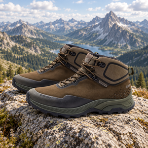 Venta al por mayor de botas al aire libre personalizadas Botas de senderismo de hombre botas de trekking de ante impermeable para los hombres zapatillas de deporte al aire libre - Product Image 1
