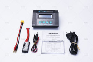 Chargeur/déchargeur multifonction EV-Peak C1-XR 100W 10A à double entrée pour batteries LiPo PB 1-6S pour outils électriques - Product Image 2