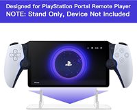 Support d'affichage en acrylique transparent pour PlayStation Portal, base de support pour console portable PS5, accessoires de jeu compatibles