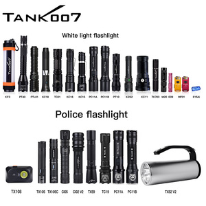 Tank007 PC11B охотничий фонарик водонепроницаемый открытый перезаряжаемый светодиодный фонарь высокой мощности дальнего действия тактический фонарик