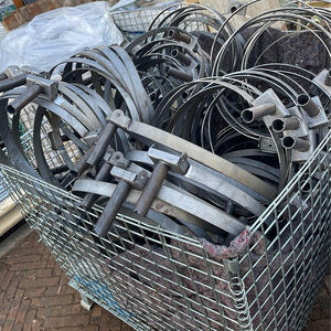 Porte-sac <span class=keywords><strong>poubelle</strong></span> en métal JH-Mech durable 33-65 gallons grandes roues support de sac <span class=keywords><strong>poubelle</strong></span> en acier <span class=keywords><strong>sur</strong></span> roues pour le nettoyage de la pelouse - Product Image 6