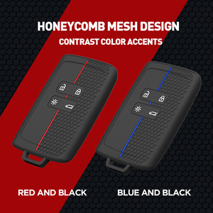 Housse de protection en silicone Magicocase pour clé de voiture Renault Koleos, accessoires pour clé télécommande, anti-poussière et antichoc - Product Image 2